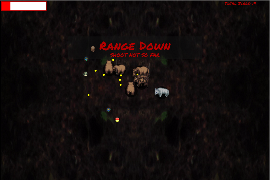 Down The rabbit Hole Game Play Screen 1